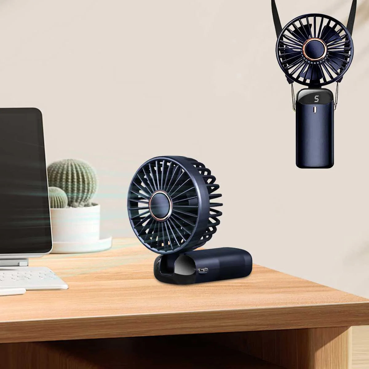 Mini Portable Handheld Fan | Usb Rechargeable Fan