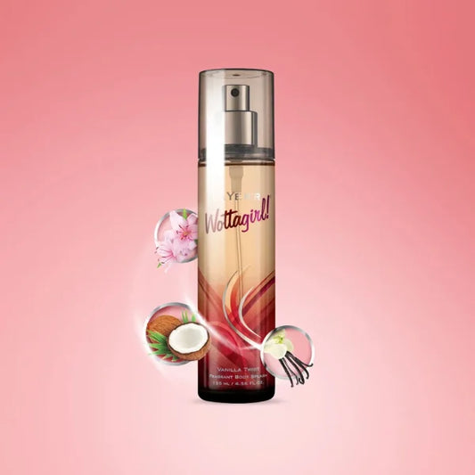 Layer’r Shot Wottagirl Vanilla Twist Fragrant Body Splash For Women